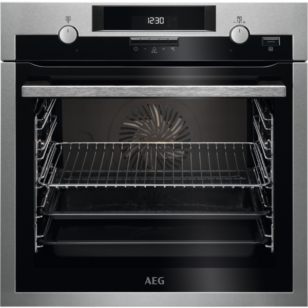 AEG BCS551220M SteamBake Electric Oven Stainless Steel