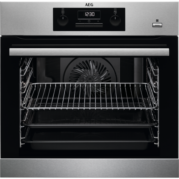 AEG BES351010M SteamBake Electric Oven Stainless Steel